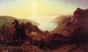 Albert Bierstadt Donner Lake from the Summit Germany oil painting reproduction